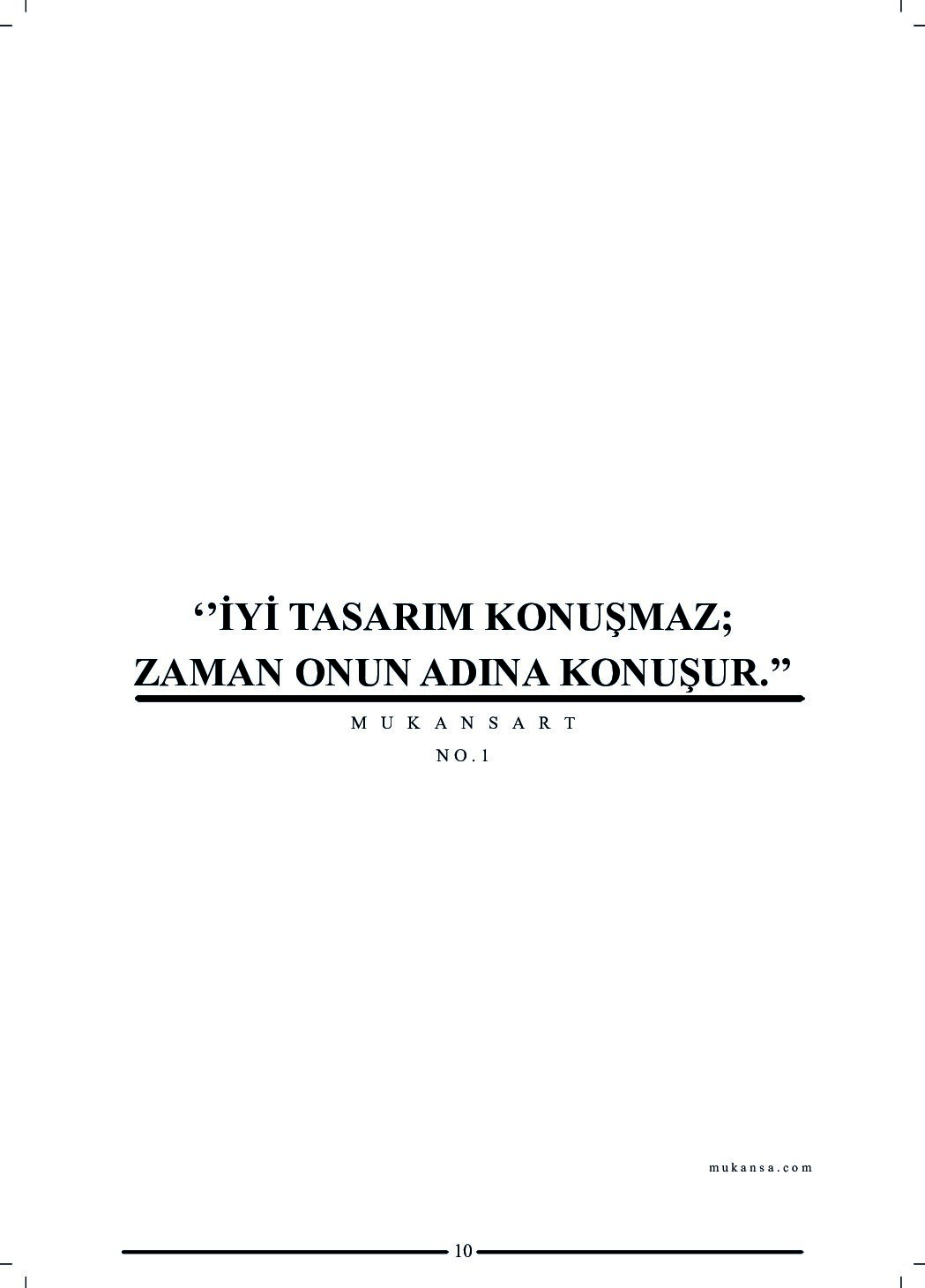 Sayı 01 — Sessiz Lüks — sayfa 10