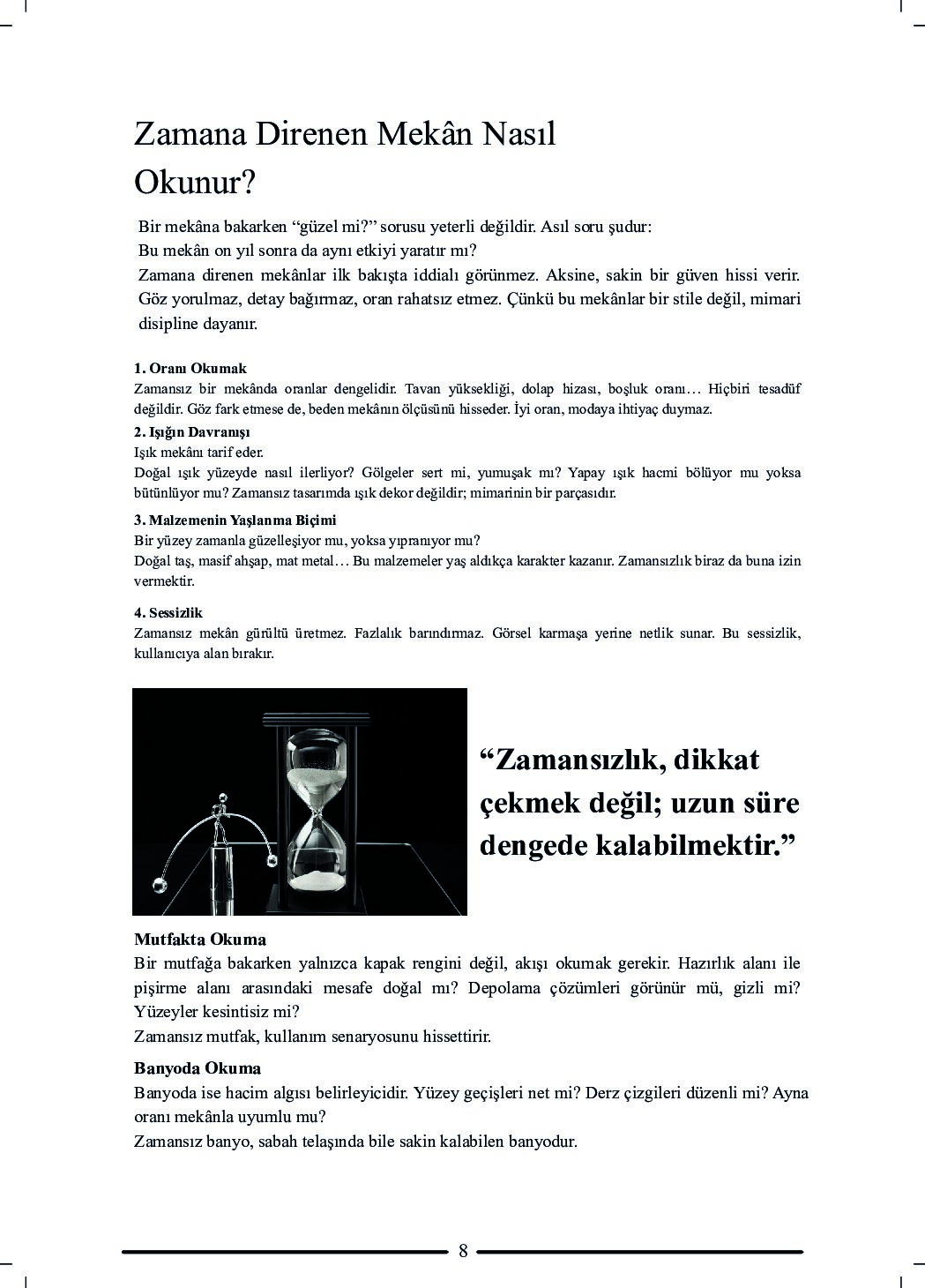Sayı 02 — Zamansız Tasarım — sayfa 8