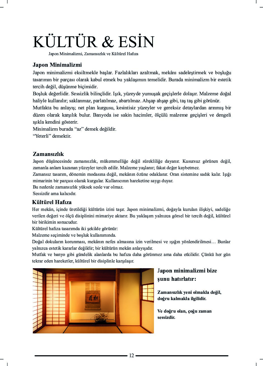 Sayı 02 — Zamansız Tasarım — sayfa 12
