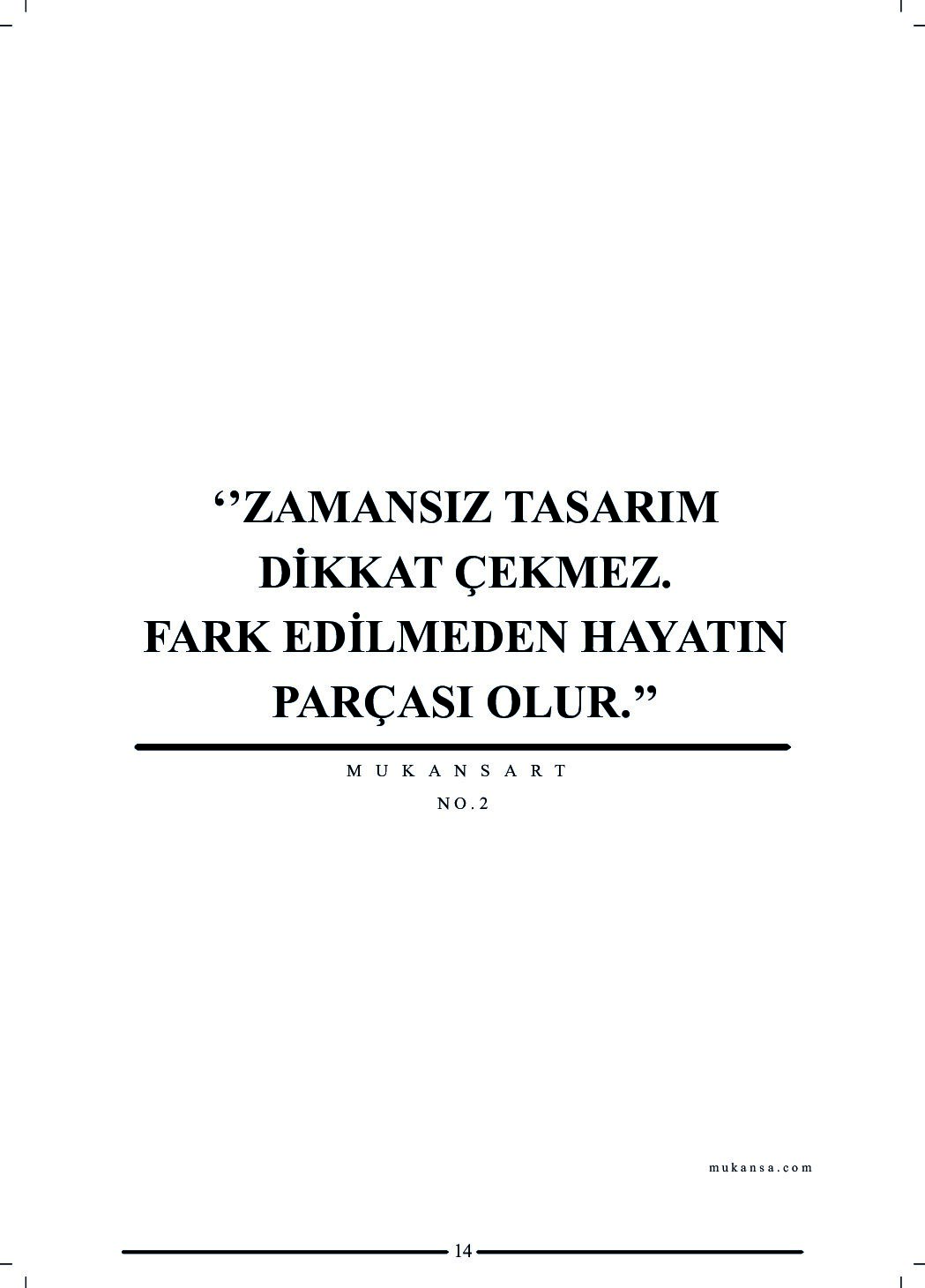 Sayı 02 — Zamansız Tasarım — sayfa 14